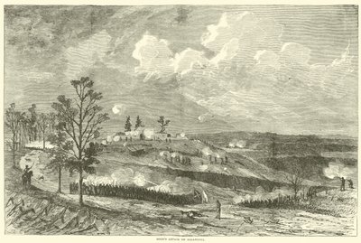 Hoods angreb på Allatoona, oktober 1864 af American School