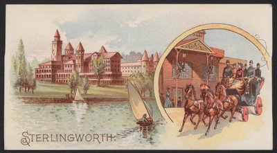 Hotel Trade Card af American School