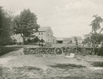 General Israel Putnams hus, Pomfret (fotogravure) af American School