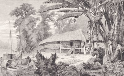 Hus til en velhavende Indien-gummisamler, fra 