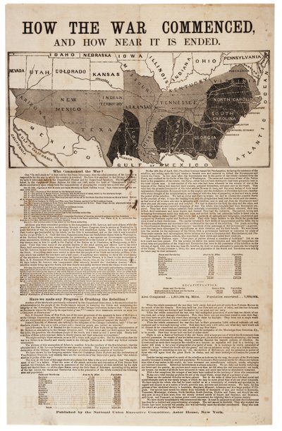 Hvordan krigen begyndte, og hvor nær den er afsluttet, 1864 af American School