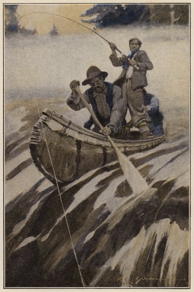 Illustration til Days Off and Other Digressions (farvelitografi) af American School