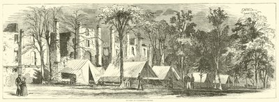 I lejren ved Warrenton Springs, oktober 1863 af American School