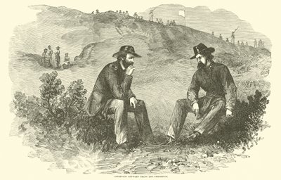Interview mellem Grant og Pemberton, juli 1863 af American School