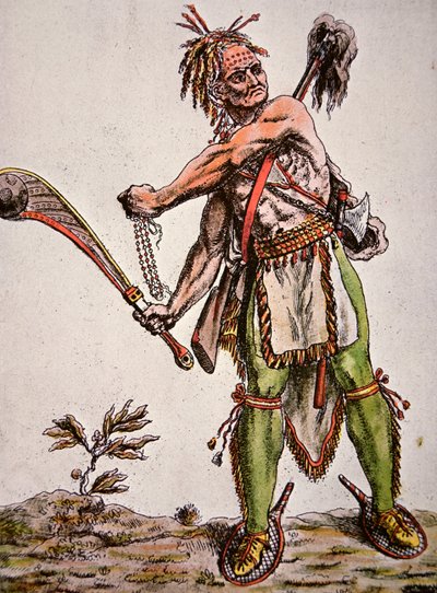 Iroquois Warrior af American School