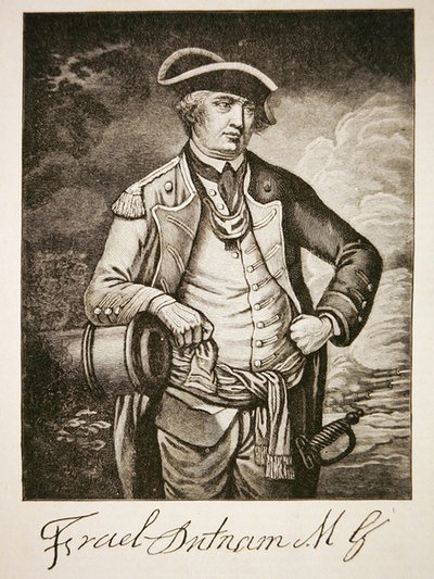 Israel Putnam (litho) af American School