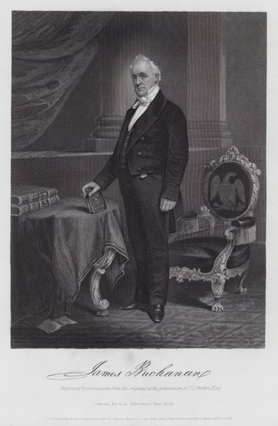 James Buchanan (gravering) af American School