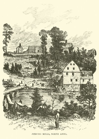 Jericho Mills, North Anna, maj 1864 af American School