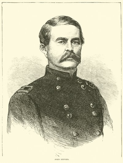 John Buford, juli 1863 af American School