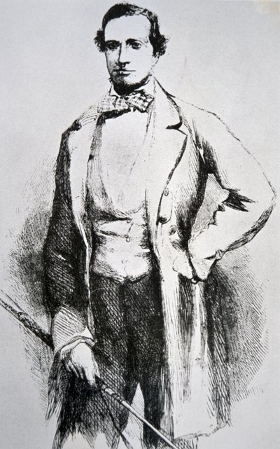 John Butterfield (1801-69) (gravering) af American School