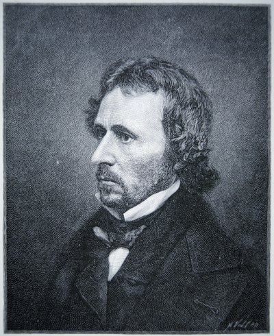 John Charles Fremont (1813-90) (gravering) af American School