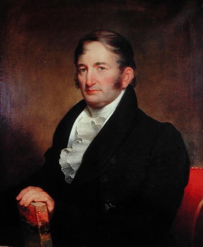 John Nice (1739-1806) (olie på lærred) af American School
