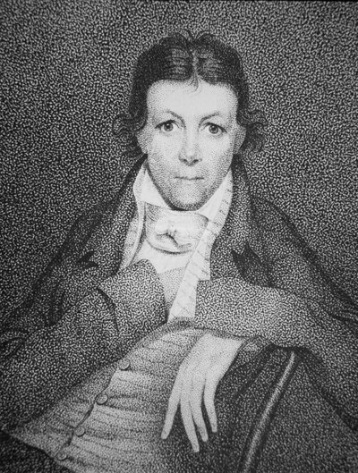 John Randolph af Roanoke (1773-1833) (litho) af American School