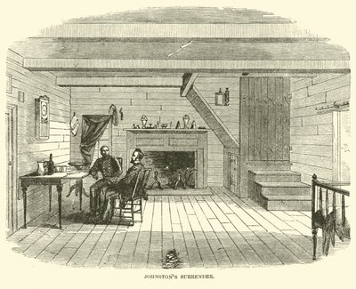 Johnstons overgivelse, april 1865 af American School