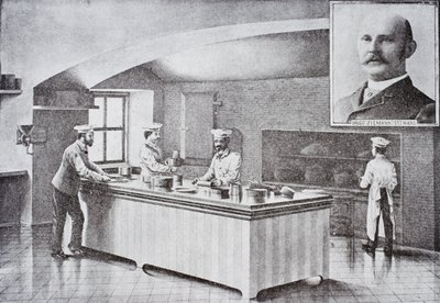 Køkken i Det Hvide Hus i 1890
