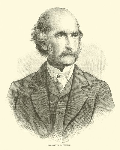 Lafayette S Foster, december 1865 af American School