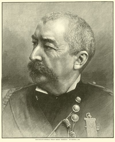 Generalløjtnant Philip Henry Sheridan, 1. november 1883, maj 1864 af American School