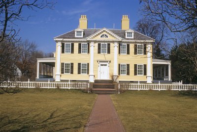 Longfellow National Historic Site, bygget 1759 af American School