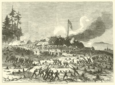 Longstreets angreb på Fort Sanders, november 1863 af American School