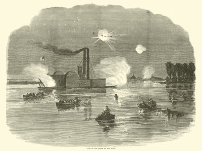 Tabet af dronningen af Vesten, februar 1863 af American School