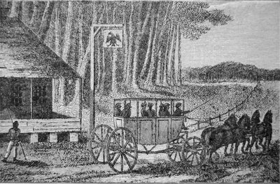 Mail Coach, illustration fra 