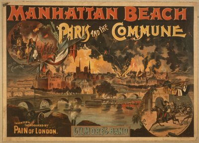 Manhattan Beach: Paris and the Commune, ca. 1891 af American School