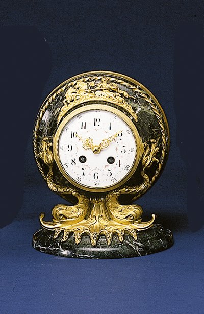 Mantel-ur forhandlet af Black, Starr & Frost, ca. 1875-1900 af American School