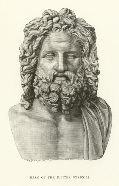Maske af Jupiter Otricoli af American School