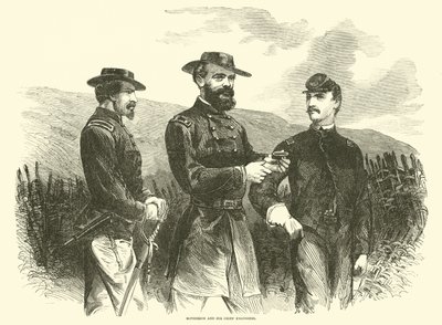 McPherson og hans chefingeniører, maj 1863 af American School