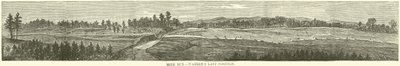 Mine Run, Warrens sidste position, november 1863 af American School