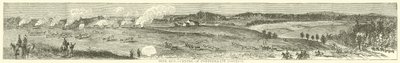 Mine Run, centrum af konfødereret position, november 1863 af American School