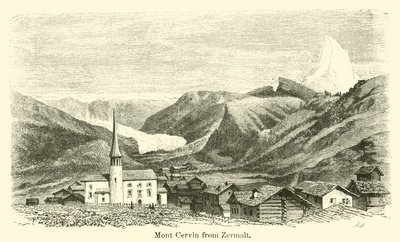 Mont Cervin fra Zermalt af American School