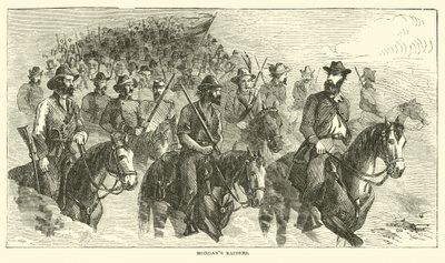 Morgans raiders, juli 1863 af American School