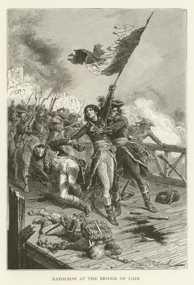 Napoleon ved Lodis bro af American School