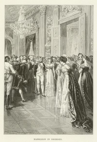 Napoleon i Dresden af American School