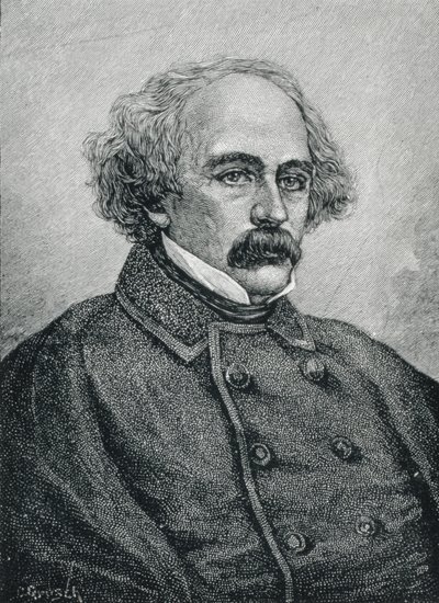 Nathaniel Hawthorne (1804-1864) Amerikansk forfatter af American School