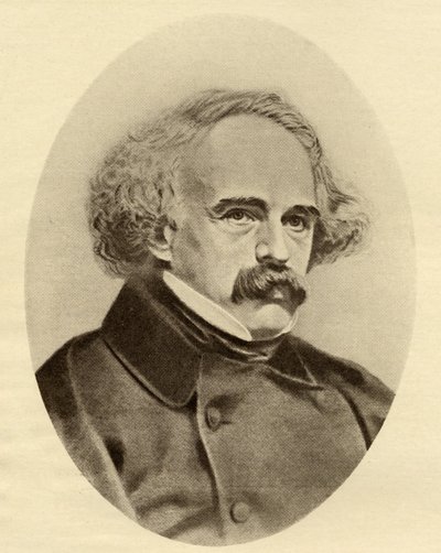 Nathaniel Hawthorne (1804-64) af American School