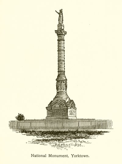 Nationalmonument, Yorktown af American School