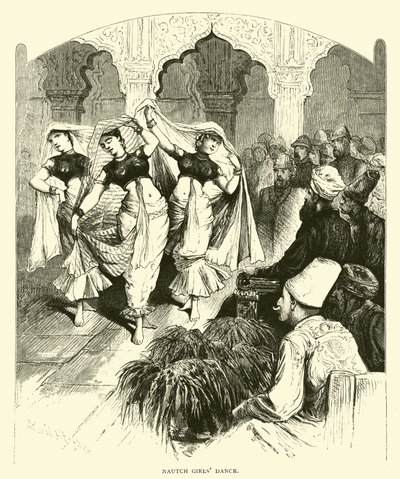 Nautch piger danser af American School
