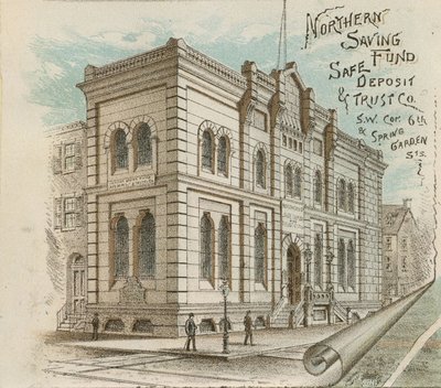 Northern Saving Fund Safe Deposit & Trust Co., 1885-86 af American School