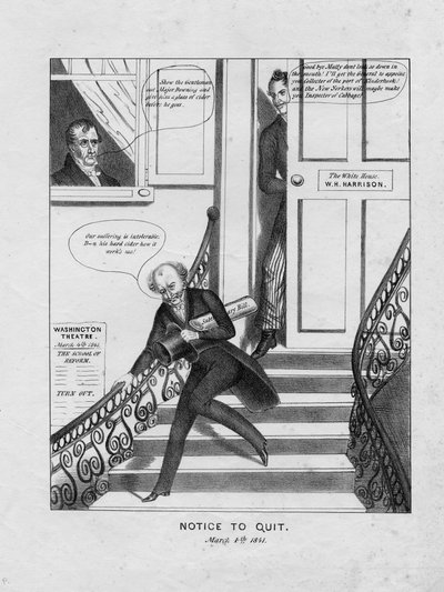 Meddelelse om opsigelse: 4. marts 1841 af American School
