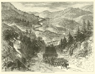 Besættelse af Cumberland Gap, september 1863 af American School