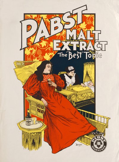 Pabst maltekstrakt, den "bedste" tonic, Pabst, Milwaukee, ca. 1880