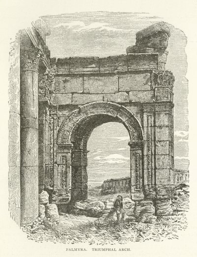 Palmyra, Triumfbuen af American School