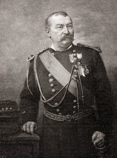 Philip Henry Sheridan, The Century Illustrated Monthly Magazine -lehdestä, julkaistu 1884 (puukaiverrus) af American School