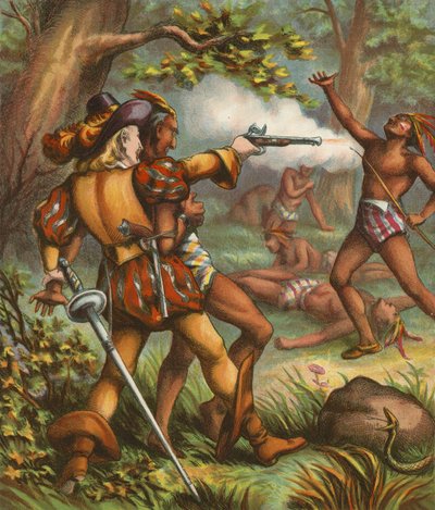 Pocahontas af American School