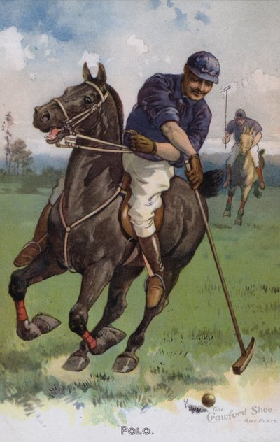Polo (farvelitografi) af American School