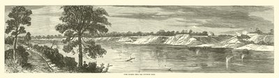 Port Hudson fra den modsatte bred, maj 1863 af American School