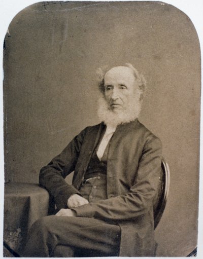 Portræt af Benjamin Abbott (1793-1870) (foto) af American School