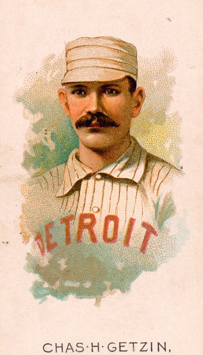 Portræt af Charlie Getzien, 1887 af American School
